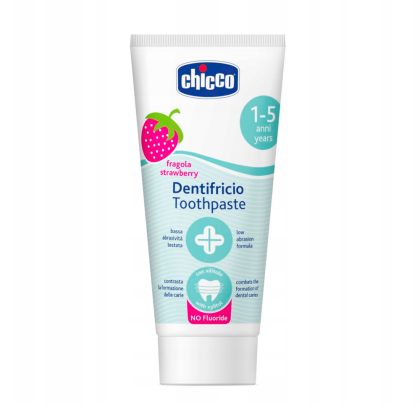 Зубная паста Chicco Клубника без фтора от 1 года 50 мл