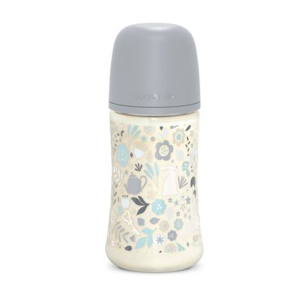 Бутылочка пластиковая Suavinex Wonderland 270мл голубая