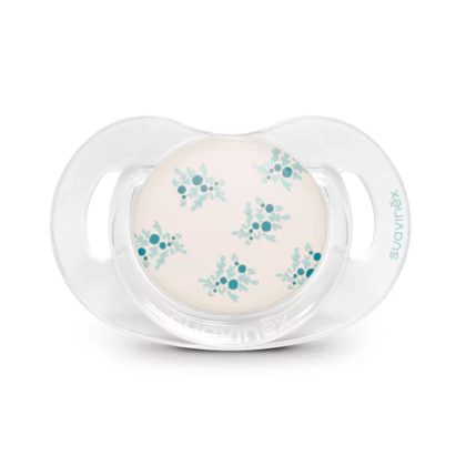 Пустышка Suavinex Poetry 6-18м голубая