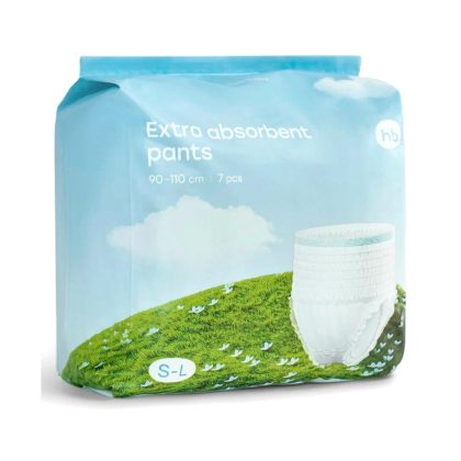 Послеродовые трусы HAPPY BABY, S-L 7шт/уп(white)