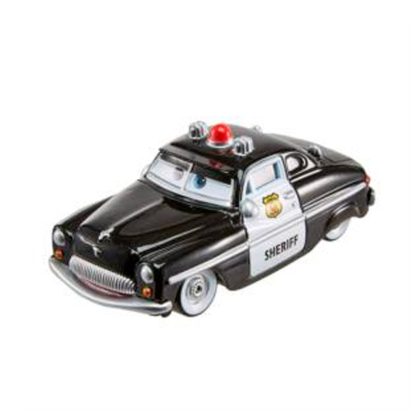 Базовая машинка Mattel из м/ф "Тачки" 1шт SHERIFF черный