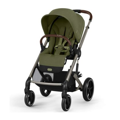 Коляска Balios S Lux TPE Moss Green с бампером Cybex