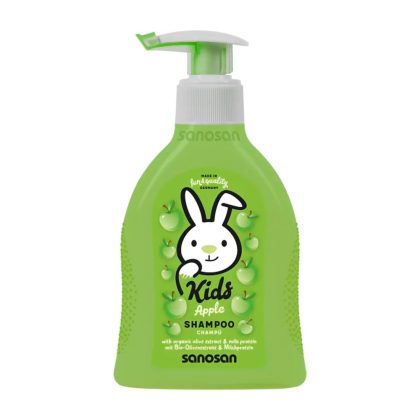 Шампунь Sanosan Kids с ароматом яблока 3+ 200 мл