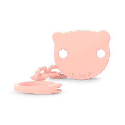 Держатель для пустышки Suavinex Wild розовый