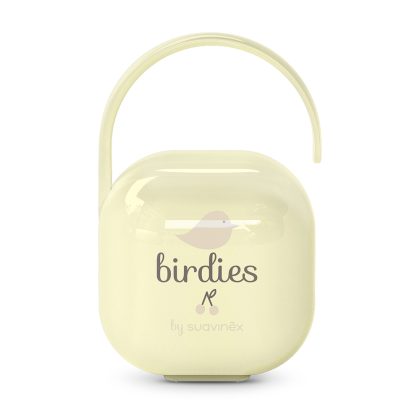 Футляр для пустышки Suavinex Birdies бежевый