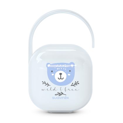 Футляр для пустышки Suavinex Wild голубой