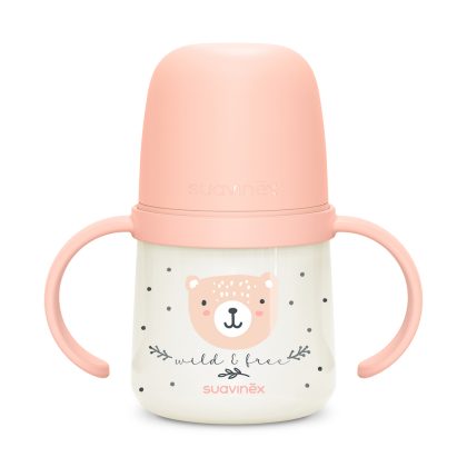 Поильник Suavinex ночной 6+ Wild розовый