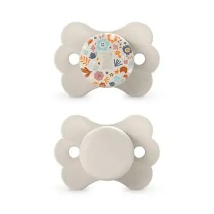 Пустышка Suavinex Wonderland 0-6м 2шт бежевая