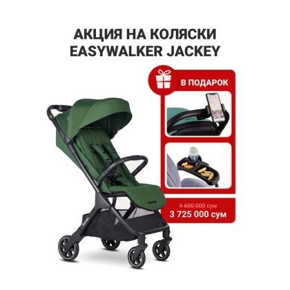 Прогулочная коляска Easywalker Jackey2 Deep Green