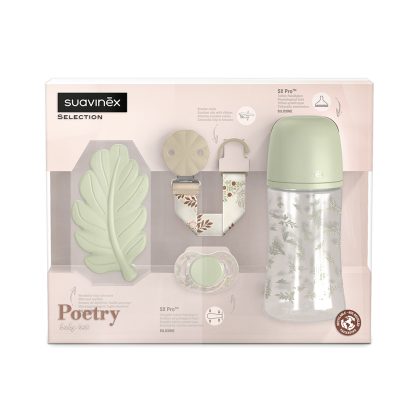 Подарочный набор Suavinex Poetry зеленый