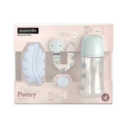 Подарочный набор Suavinex Poetry голубой