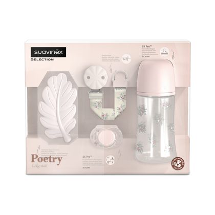 Подарочный набор Suavinex Poetry розовый