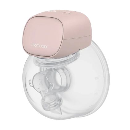Портативный одинарный молокоотсос Momcozy S9 Pro розовый