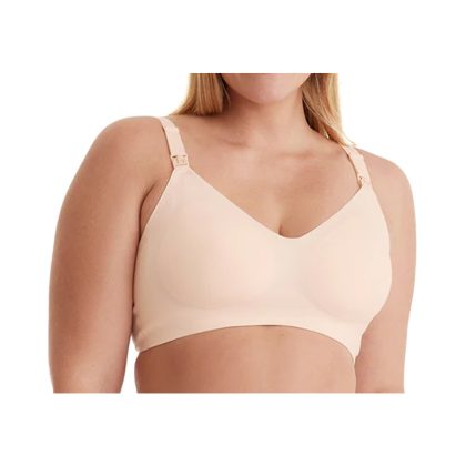 Бесшовный бюстгальтер для кормления Momcozy M Cream
