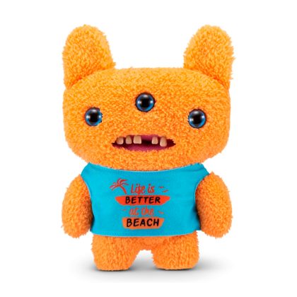 Мягкая игрушка FUGGLER VACAY VIBES PLUSH Оранжевый в синей футболке