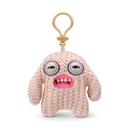 Мягкая игрушка-брелок FUGGLER HANG TAG бежевый пушистик 12см