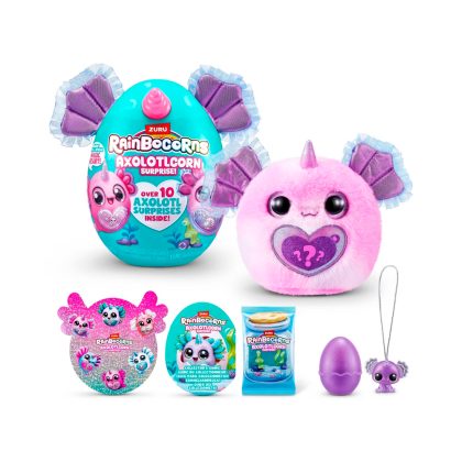Плюшевая игрушка Zuru Rainbocorns Axolotcorn