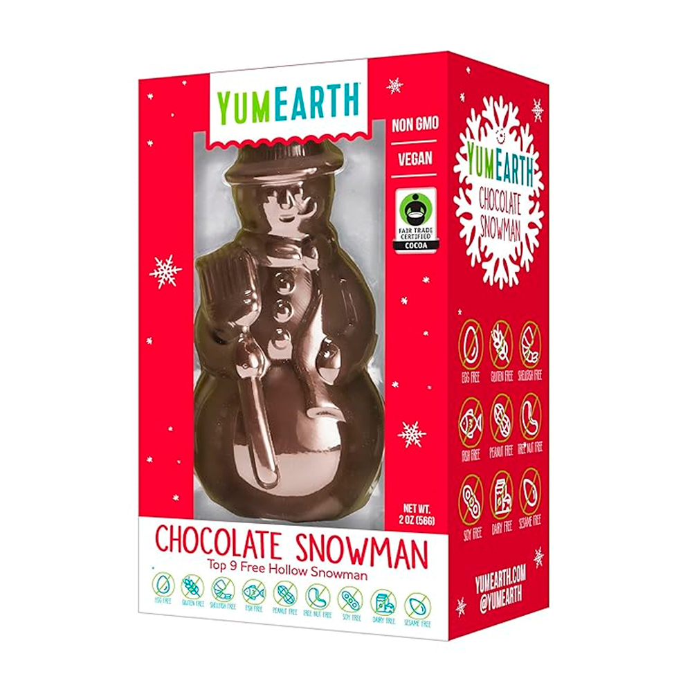 Шоколадный снеговик Yum Earth 56гр