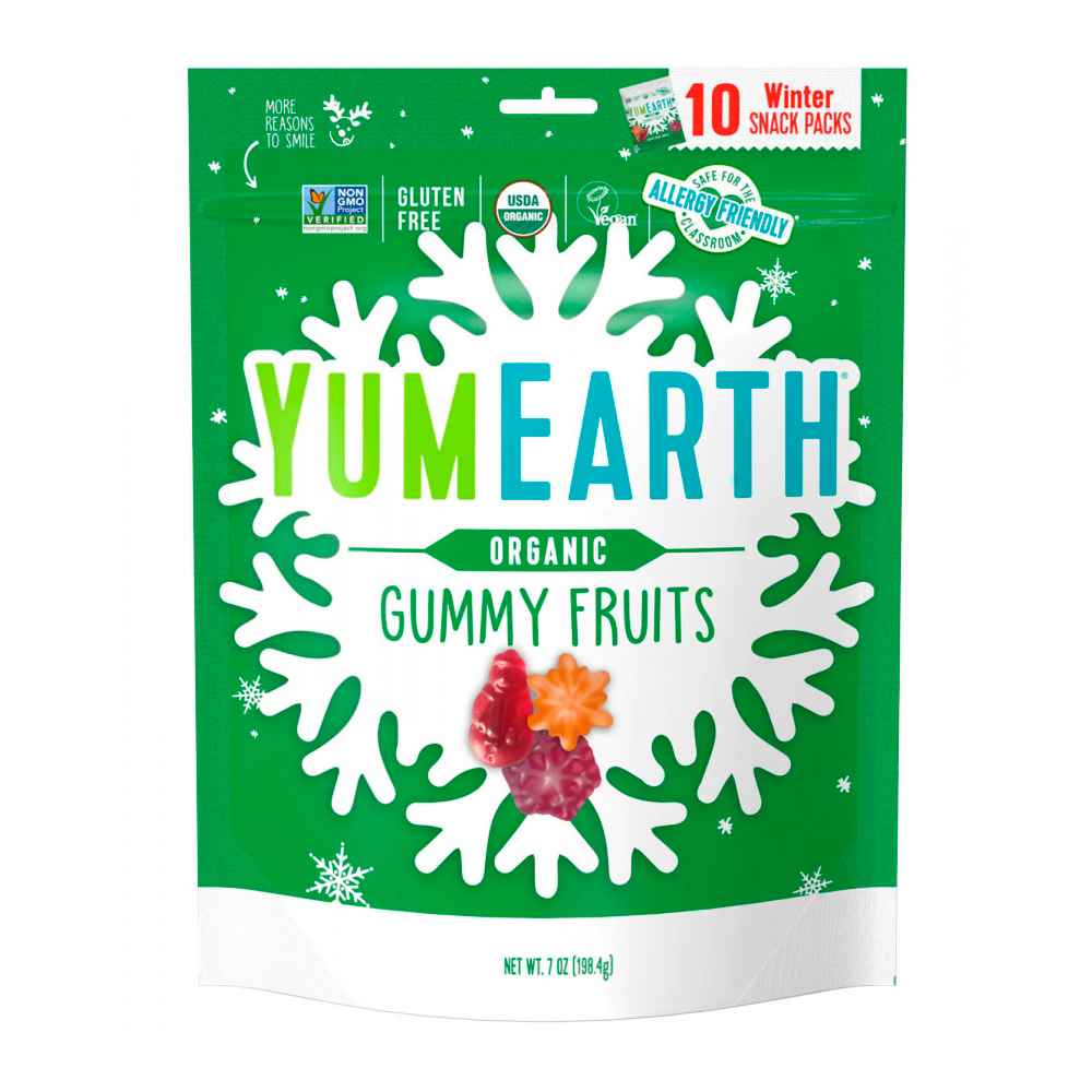 Мармеладные снежинки Yum Earth 20 гр