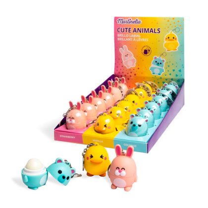 Martinelia бальзам для губ-брелок, World animals, в ассортименте