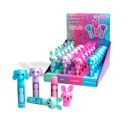 Martinelia блеск для губ, Elephant and bunny, в ассортименте