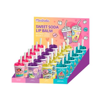 Martinelia бальзам для губ, Sweet Soda, в ассортименте