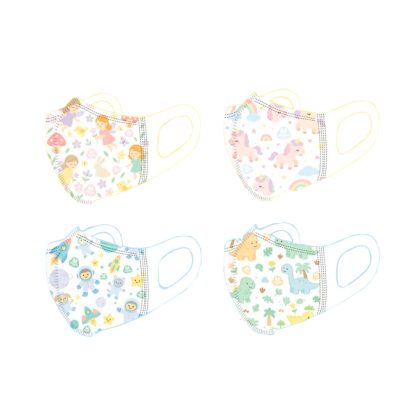 Одноразовые детские маски 3-6 лет