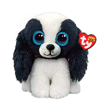 Мягкая игрушка TY черно-белая собачка Sissy