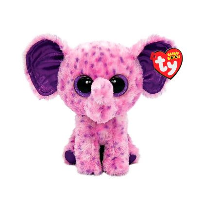 Мягкая игрушка TY фиолетовый слоник Eva