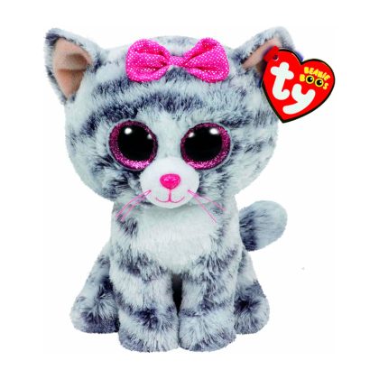 Мягкая игрушка TY серая кошка Kiki