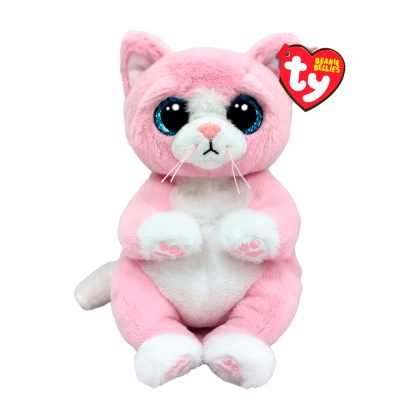 Мягкая игрушка TY розовая кошка Lillibelle
