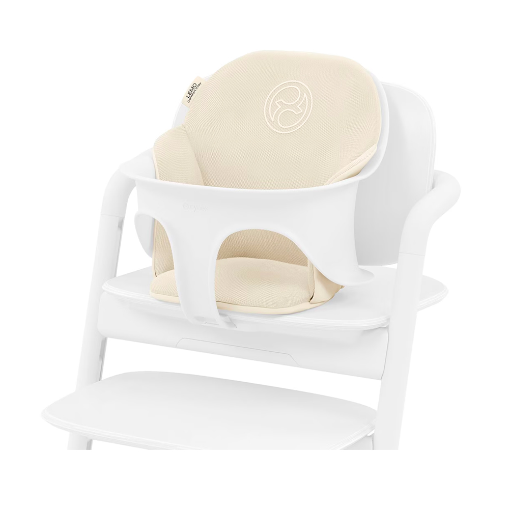 Мягкий вкладыш для стульчика Lemo Canvas White