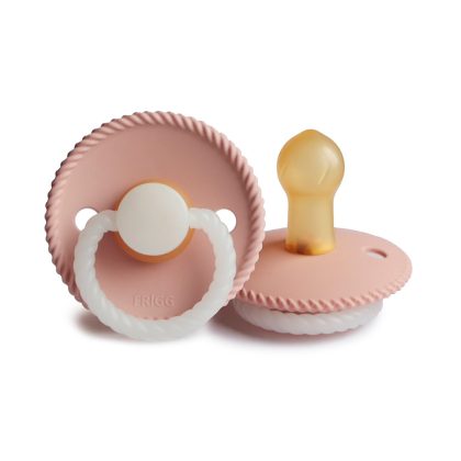 Пустышка FRIGG Rope Latex Blush Night - 0-6м