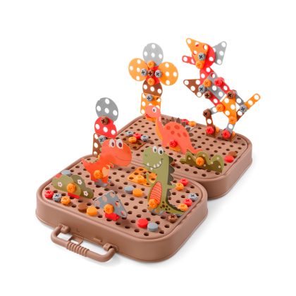 Конструктор игрушка DINO TOOL KIT HAPPY BABY