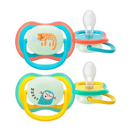 Пустышка Philips Avent Ultra Air Nighttime 18м+ 2 шт SCF376/32