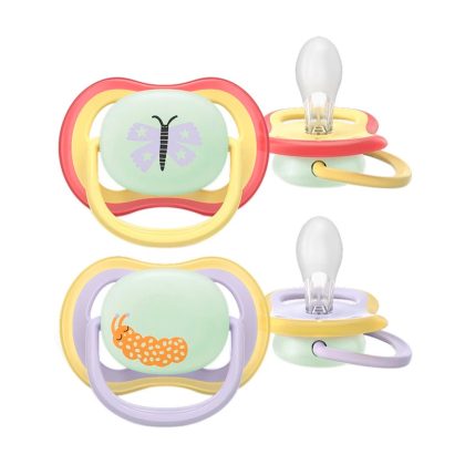 Пустышка Philips Avent Ultra Air Nighttime 0-6м 2 шт SCF376/25