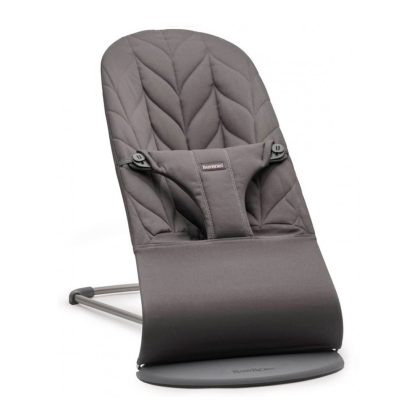 Кресло шезлонг BabyBjorn Bliss Petal Quilt антрацит