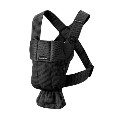 Рюкзак для переноски малыша BabyBjorn  Mini, 3D Mesh, черный