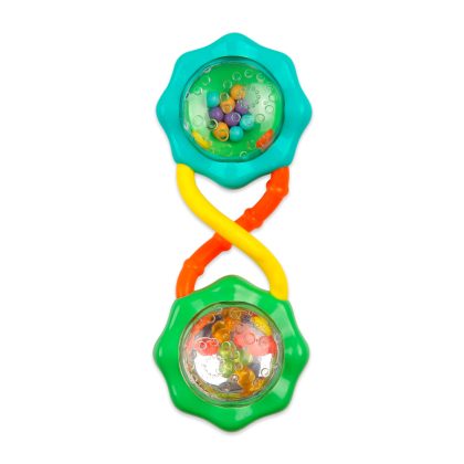 Погремушка Bright Starts Rattle'n'shake зеленая KIDS2