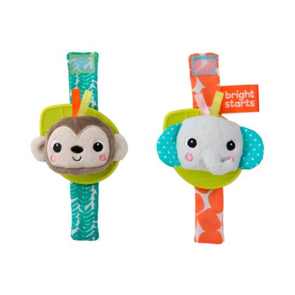 Погремушки Bright Starts Monkey'n'elephant KIDS2