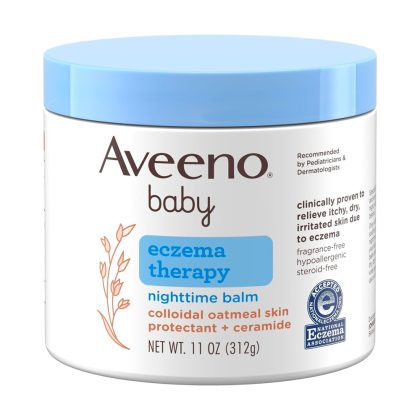 Ночной бальзам Aveeno baby Eczema Therapy для кожи склонной к экземе 312 гр