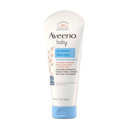 Увлажняющий крем Aveeno baby Eczema Therapy для кожи склонной к экземе 206 гр