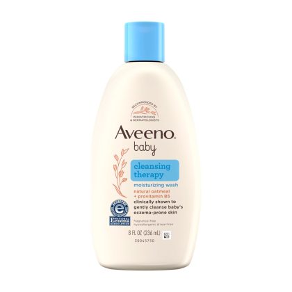 Увлажняющее средство для купания Aveeno baby для кожи склонной к экземе 236 мл