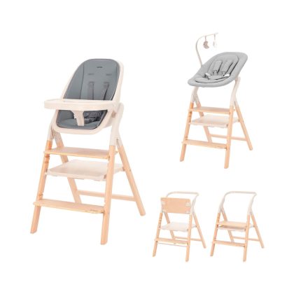 Стульчик для кормления Carrello 3в1 Ergo CRL-16701 Carbon Grey