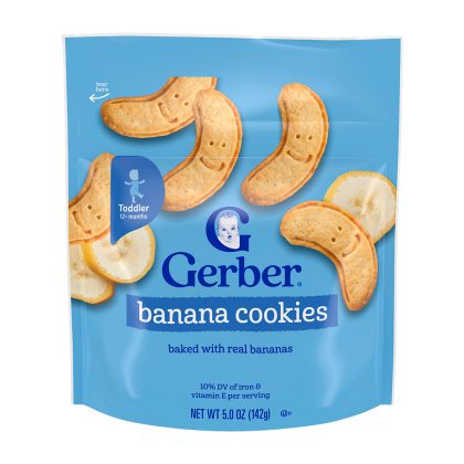 Печенье Gerber банановое 12м+ 142 гр