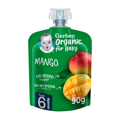 Пюре Gerber Organic манго 6м+ 90 гр