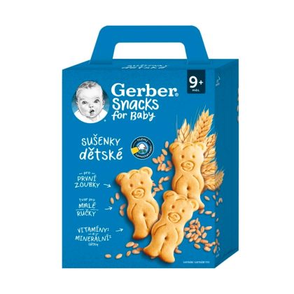 Детское печенье "Мишкопты"  9м+ Gerber  180 г