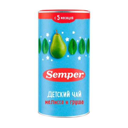 Чай Semper Добрый вечер мята лимонная груша 5м+ 200г