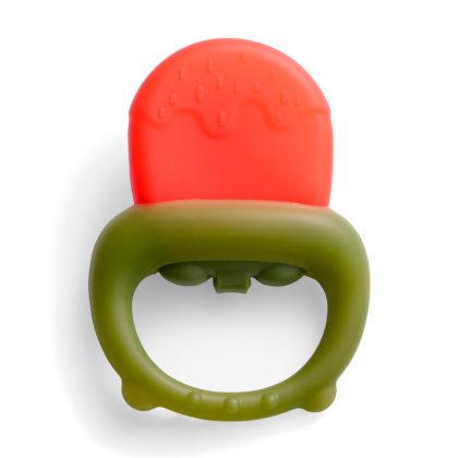 Силиконовый массажер для дёсен с водой (strawberry) Happy Baby