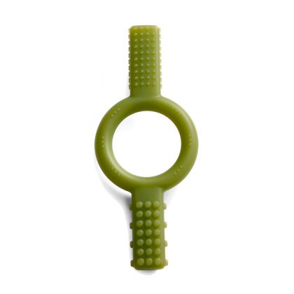 Силиконовый массажер для дёсен (прорезыватель) (green) Happy Baby